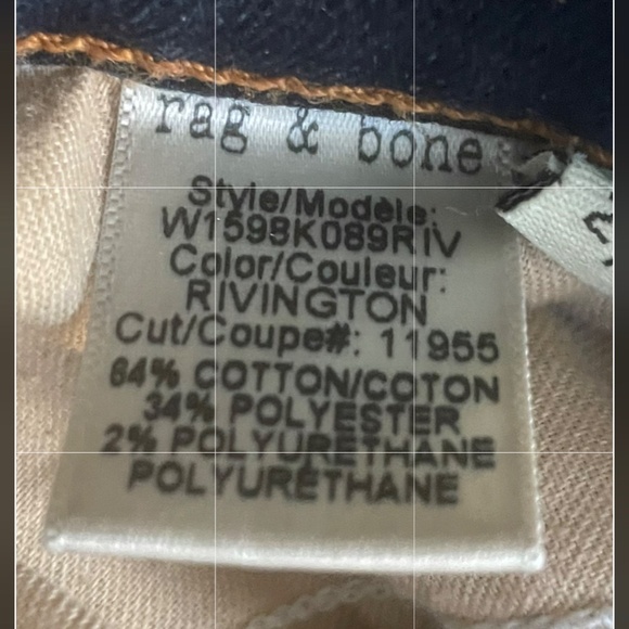 Rag and Bone Jeans size 27 - Picture 2 of 2